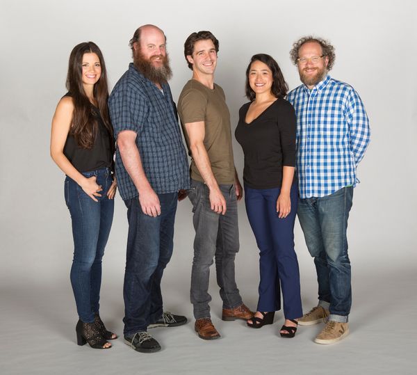 Meredith Garretson, Paul Whitty, Daniel Reece, Suzelle Palacios and Andy Groteluesche Photo