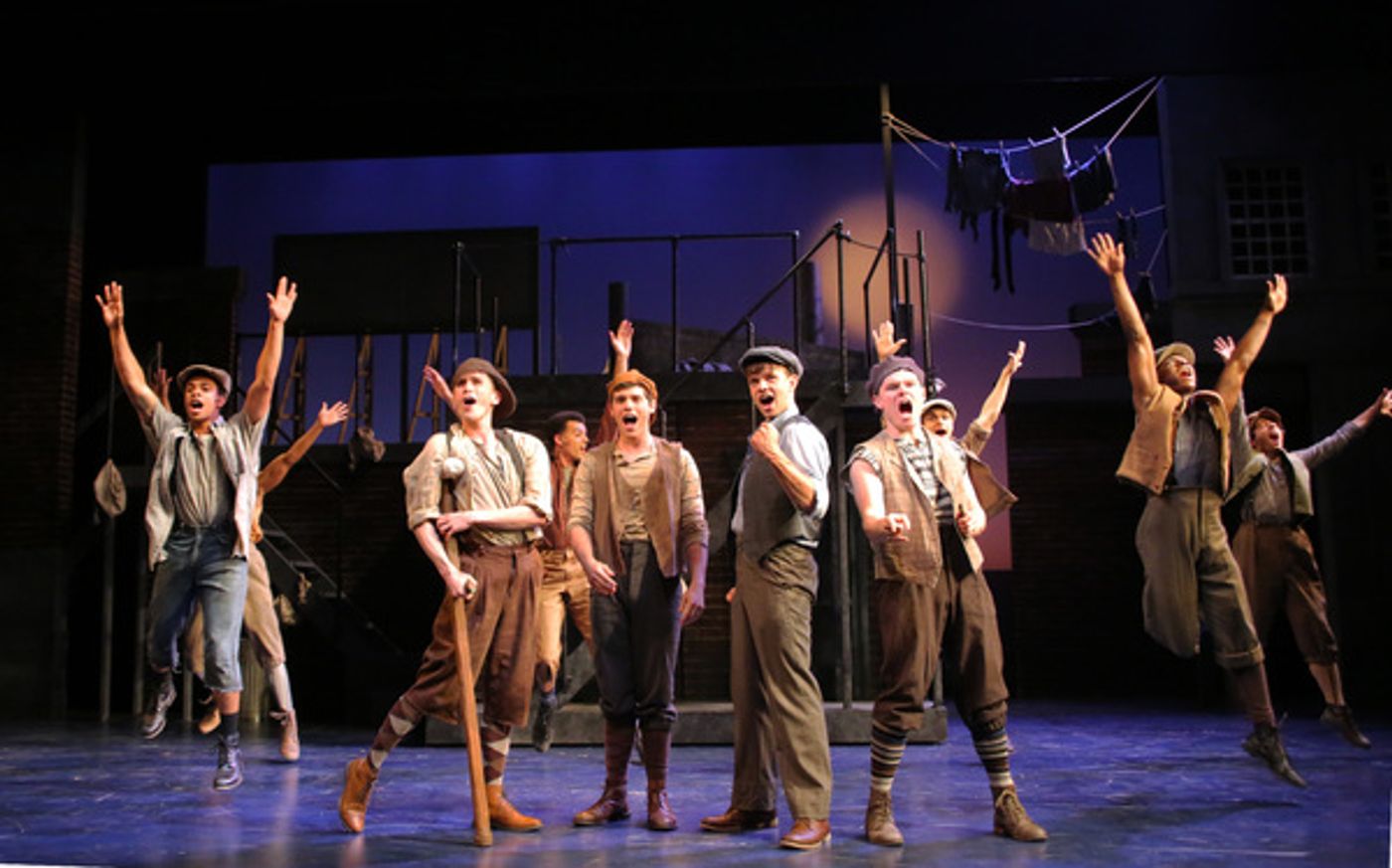 Photo Flash: First Look - NEWSIES Seizes the Day at CT Rep!  Image