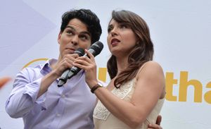 Rodney Ingram and Rachel Eskenazi-Gold  Photo