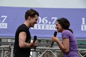 Michael Campayno and Jennifer DiNoia @ BroadwayWorld Michael Campayno and Jennifer DiNoia Photo