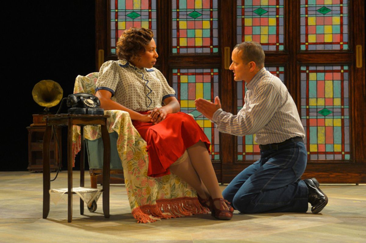 Karen Aldridge and Sean San Jose at 