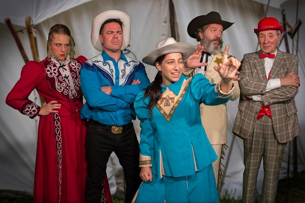 Meredith Thomas, Brian Davis, Karaline Rosen, Scott Karlin and Nathan Parker  Photo