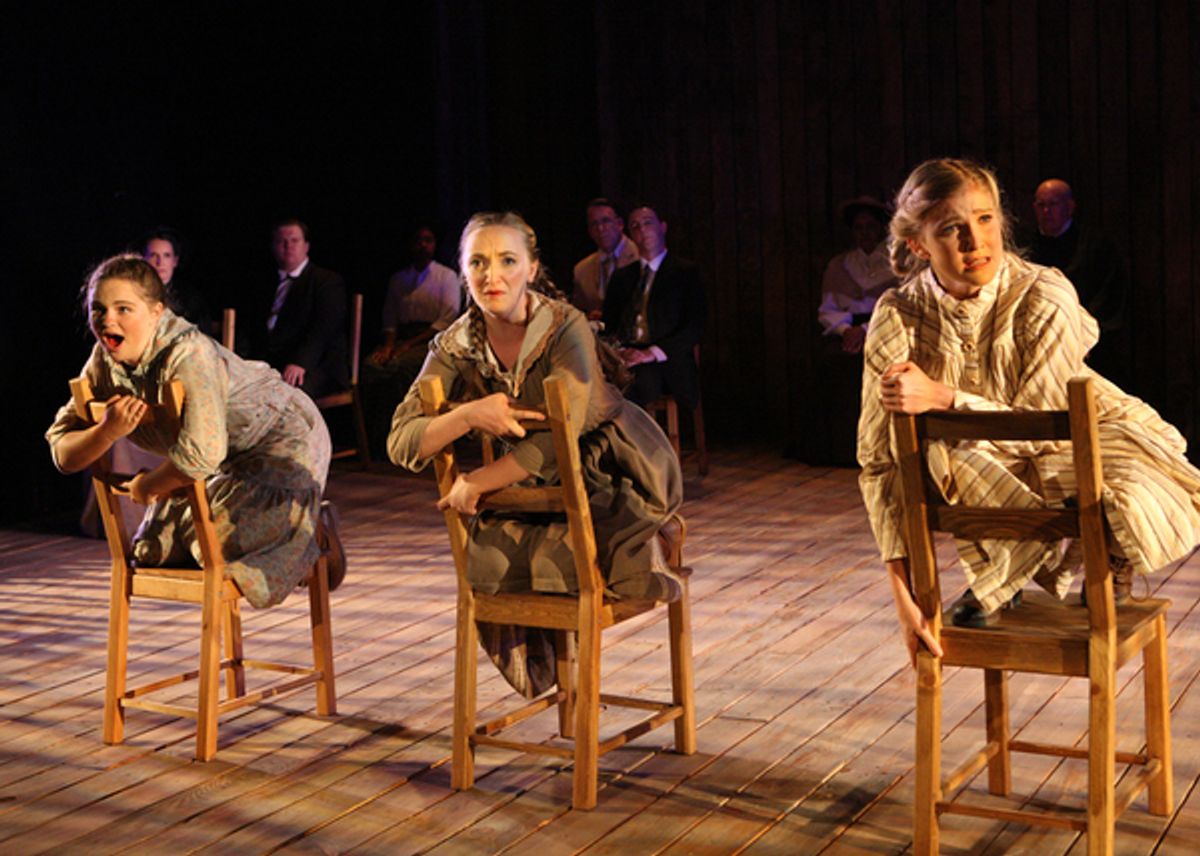 Madison Miller, Madeline Ellingson, and Alissa Finn at 