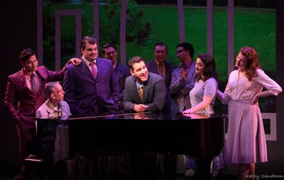Brian Altman (center) and cast Photo