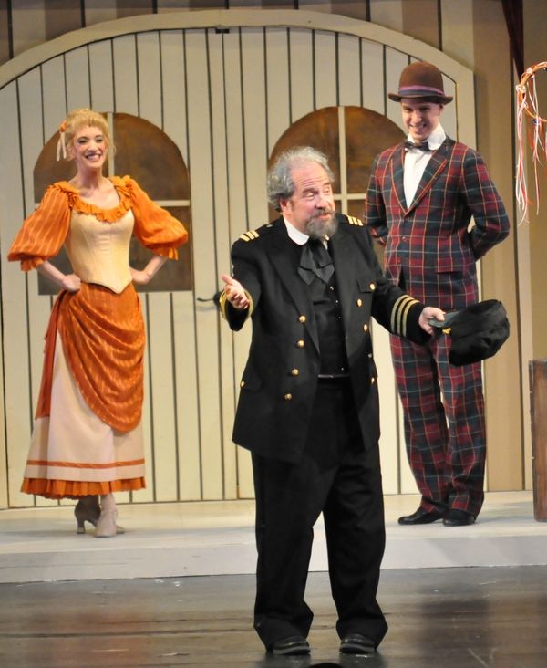 Rick Sherburne, with Joy Clark and Kevin Patrick Martin Photo