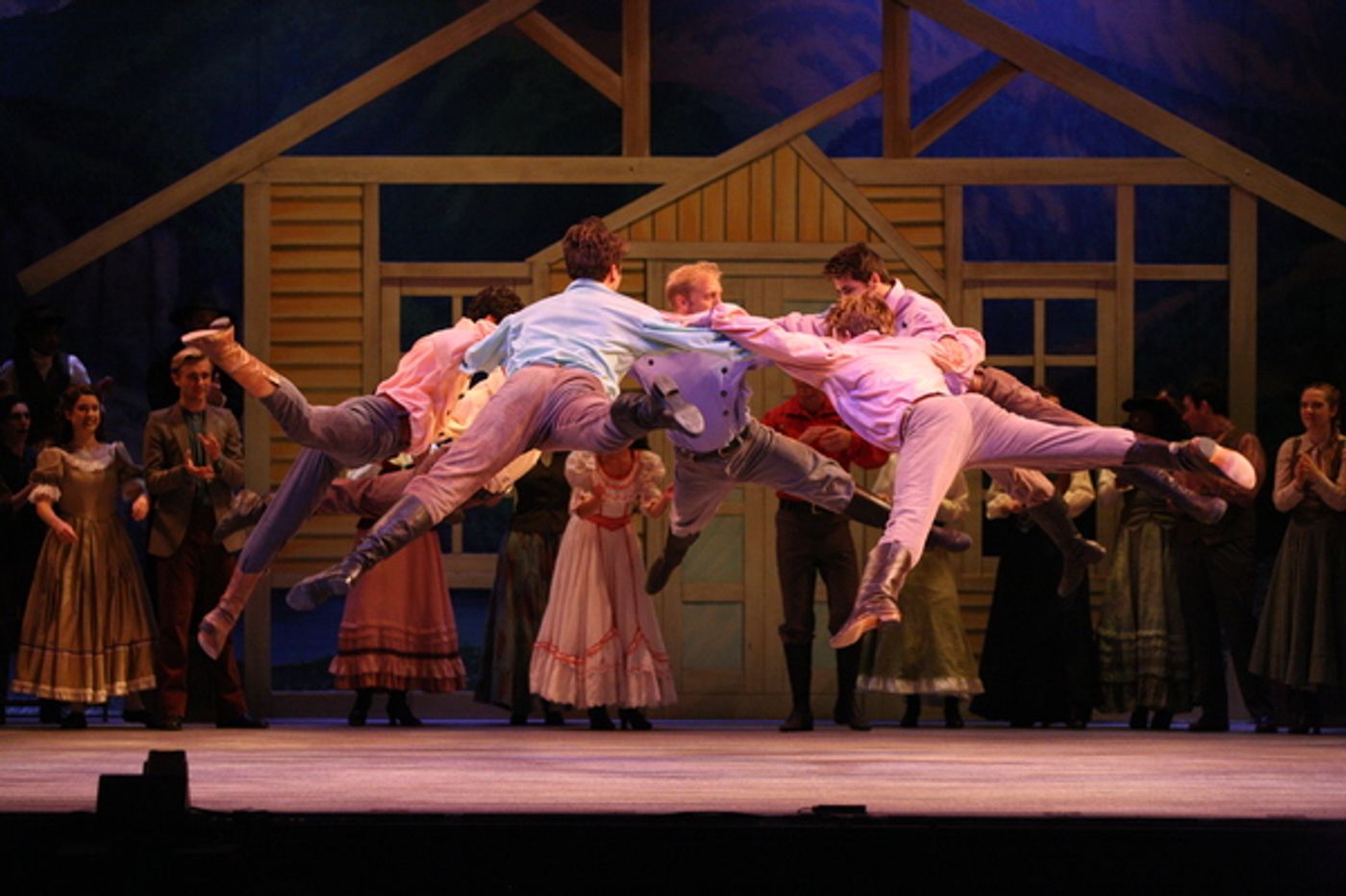 Photo Flash: Theatre Wichita presents SEVEN BRIDES FOR SEVEN BROTHERS Photo Flash: Theatre Wichita presents SEVEN BRIDES FOR SEVEN BROTHERS Image