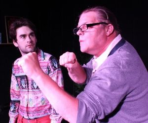 Aaron Blanck and Geoff White @ BroadwayWorld Aaron Blanck and Geoff White Photo