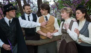 Joe Lusher, Stefan Langer, Brett Hutton, Robyn Rae Stype and Becca Kravitz Photo