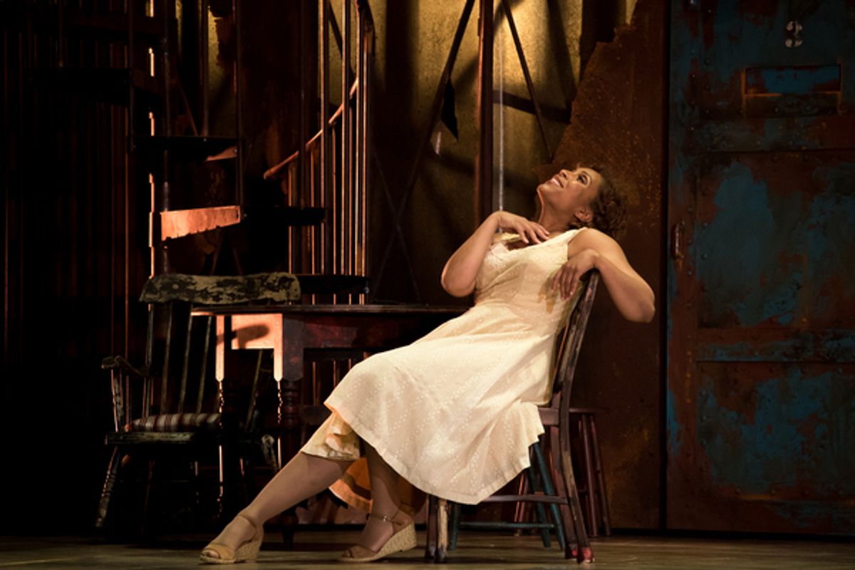 Talise Trevigne and Musa Ngqungwana at 