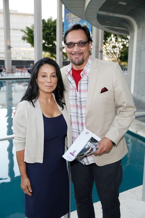 Wanda De Jesus and Jimmy Smits  Photo