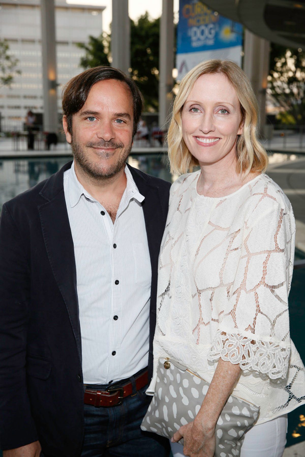 Marcelo Zarvos and Janel Moloney at 