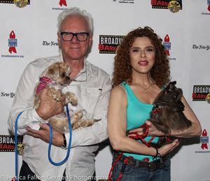 Malcolm McDowell and Bernadette Peters @ BroadwayWorld Malcolm McDowell and Bernadette Peters Photo