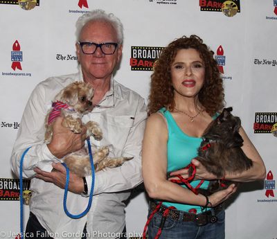 Malcolm McDowell and Bernadette Peters Photo