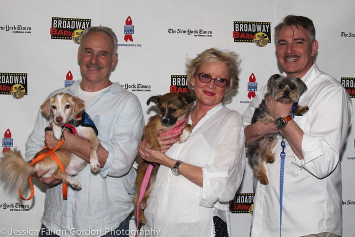 John Dossett, Christine Ebersole and Douglas Sills at 