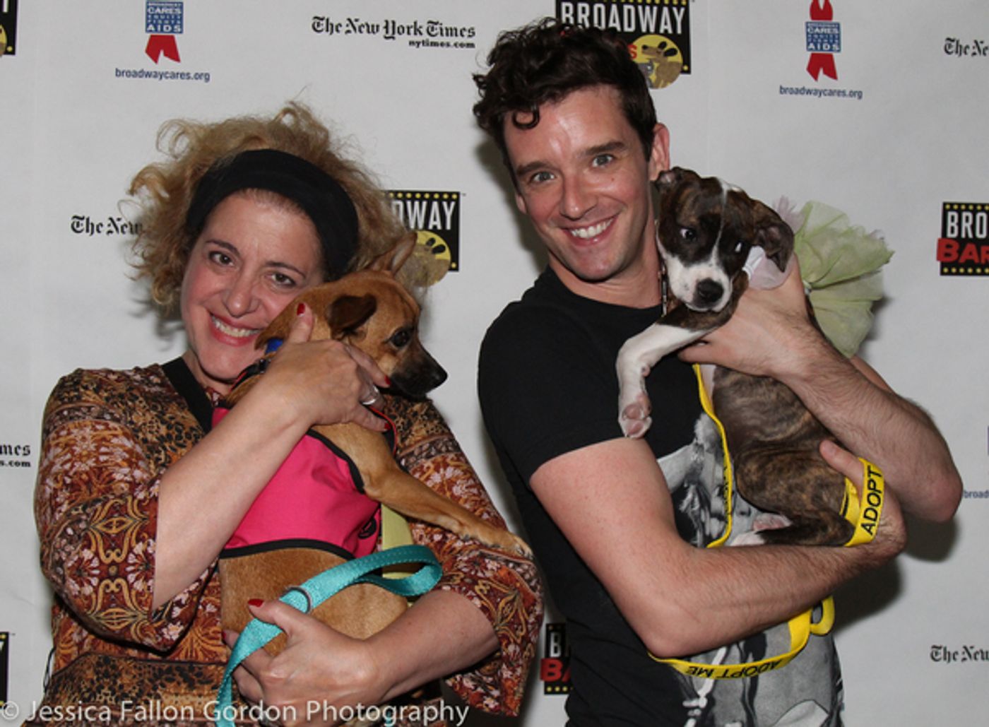 Photo Coverage: Stars of COME FROM AWAY, ANASTASIA, GROUNDHOG DAY and More Align for BROADWAY BARKS  Image