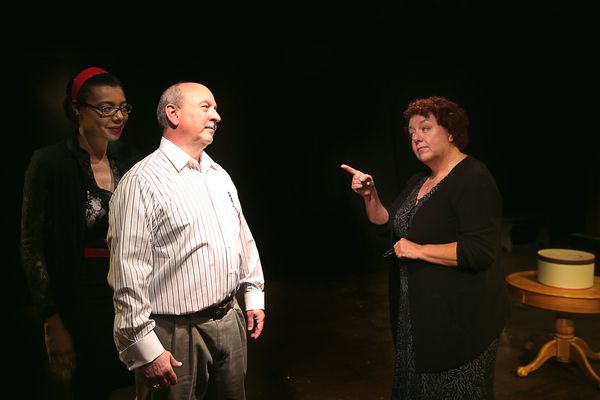 Tausheli McClure, David Hymel and Betsy Barry Photo