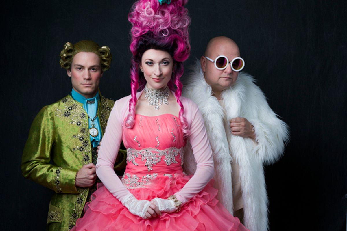 Lucas Wells, Megan Therese Rippey, and Matthew McGee at 