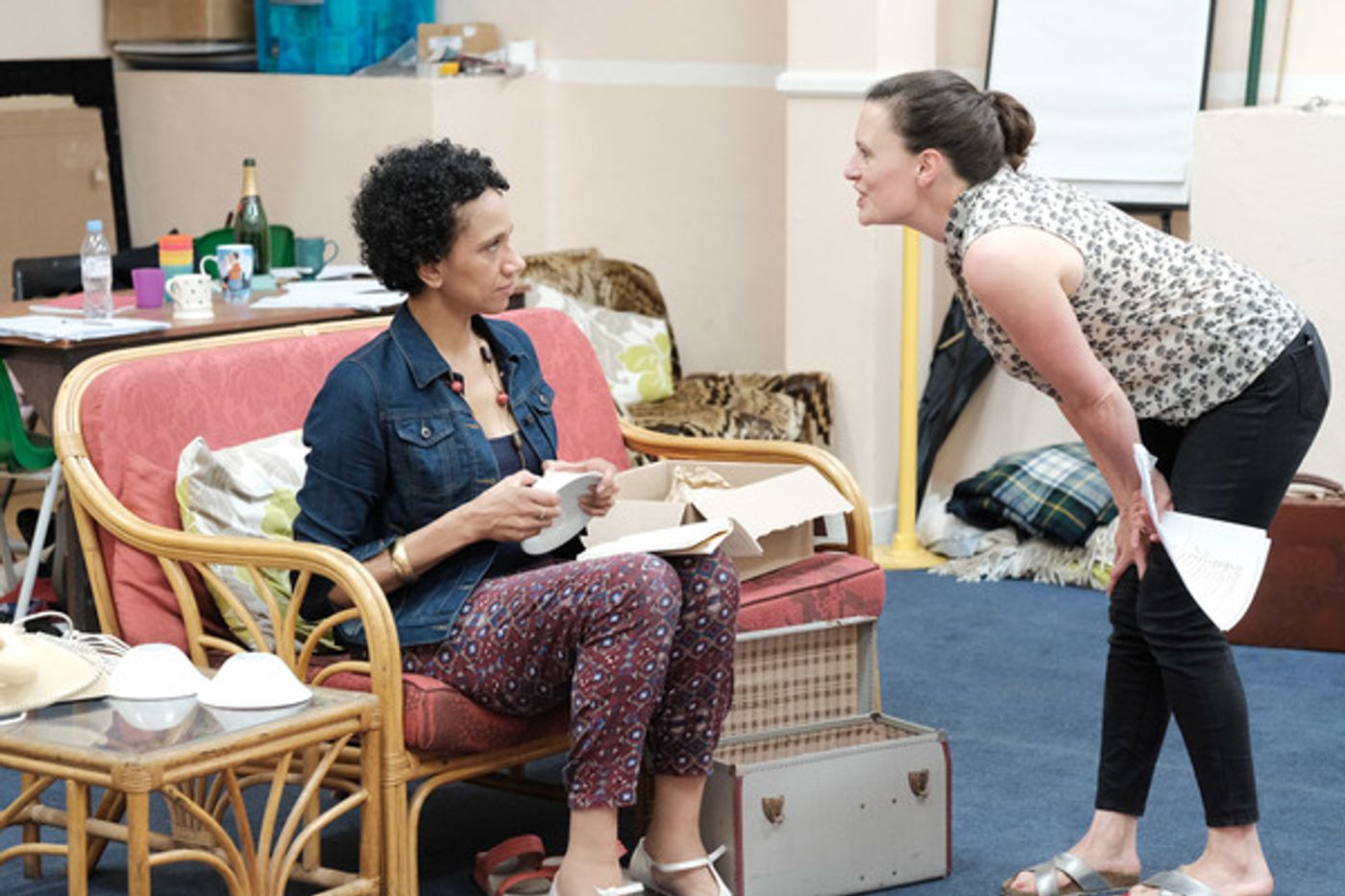 Photo Flash: In Rehearsals with DI AND VIV AND ROSE at the Stephen Joseph Theatre  Image