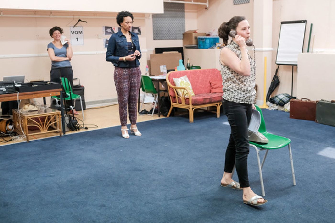 Photo Flash: In Rehearsals with DI AND VIV AND ROSE at the Stephen Joseph Theatre  Image