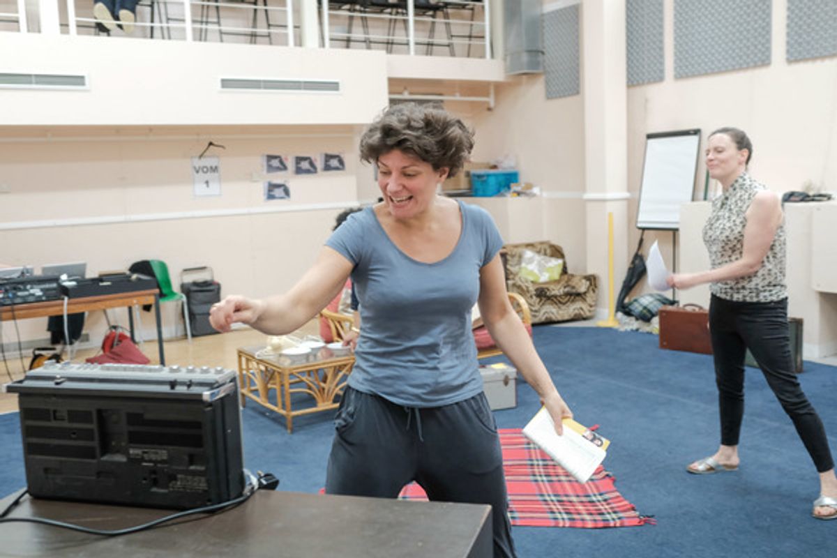 Polly Lister and Margaret Cabourn-Smith at 