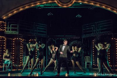 Ben Berry and the cast Photo