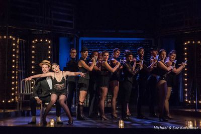 Ben Berry, Maddie Garbaty and the cast Photo