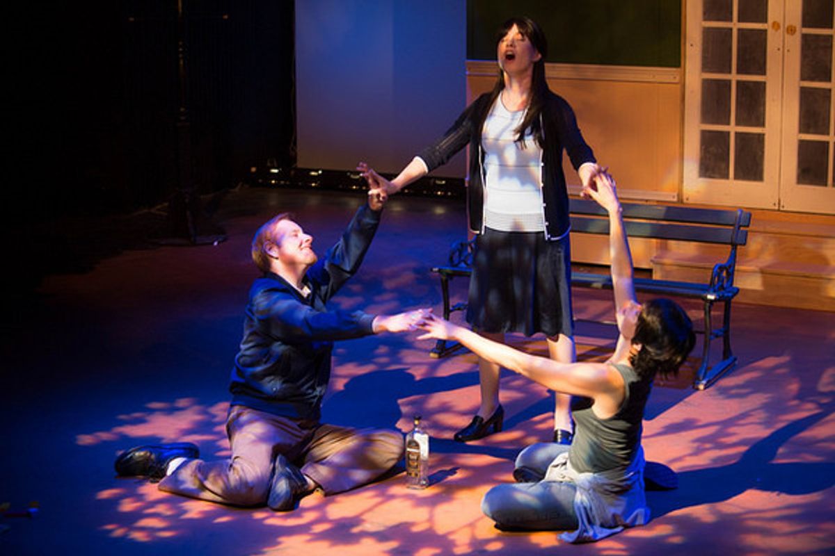 Amy E. Gray, Katrina Stevenson, and David M. Jenkins at 