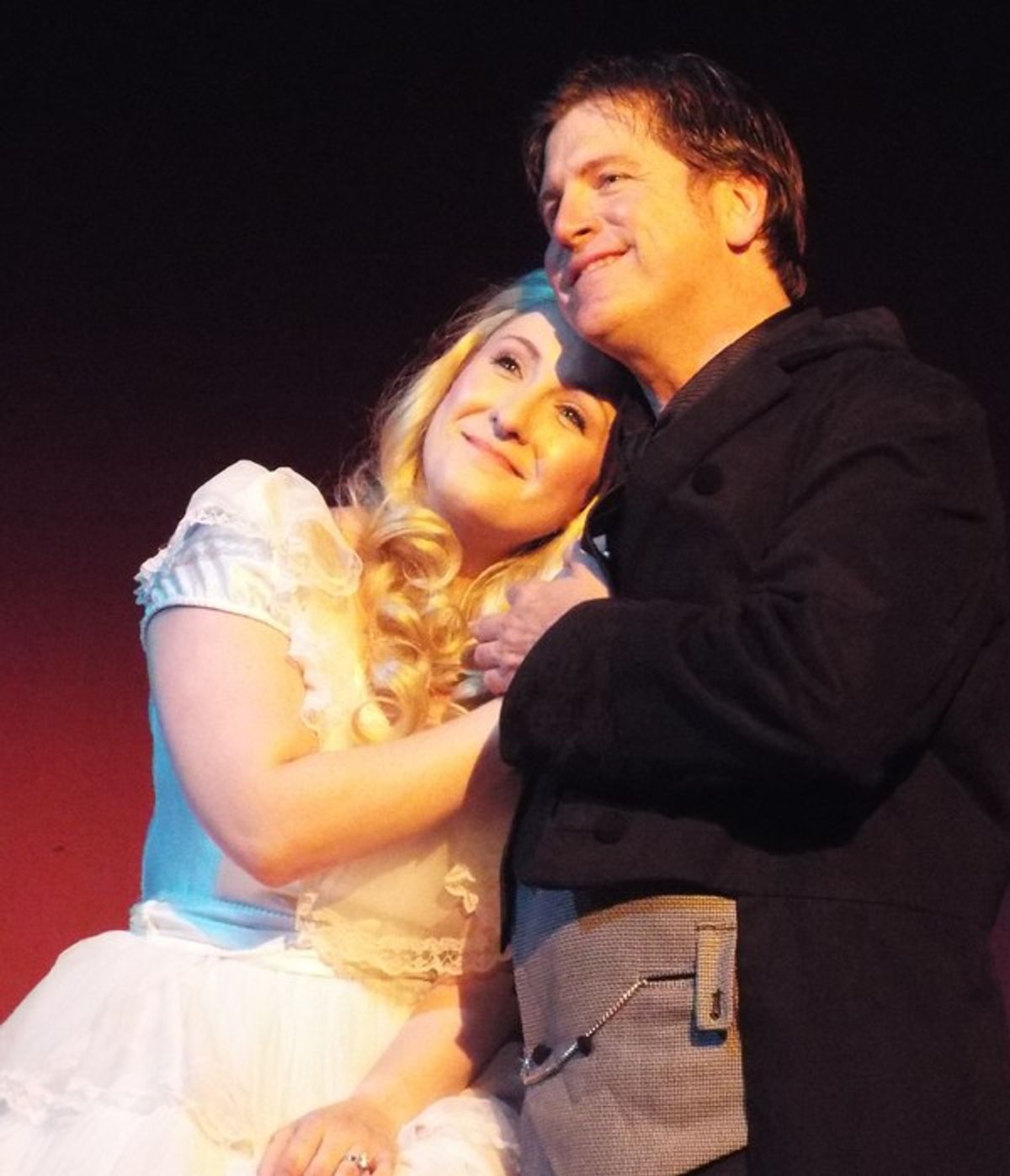 Elizabeth Rzasa and Blair Johnson at 