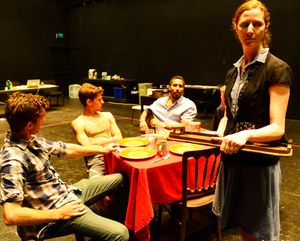 Joe Short, Sean McCoy and Brian Homer; David DeBeck, Jessica Bates @ BroadwayWorld Joe Short, Sean McCoy and Brian Homer; David DeBeck, Jessica Bates Photo