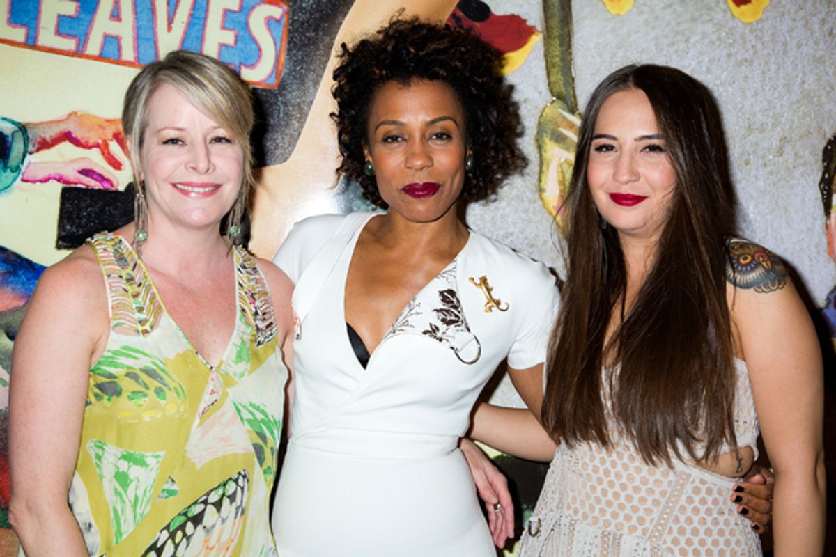 Tasha Lawrence, Karen Pittman, Heather Velazquez at 