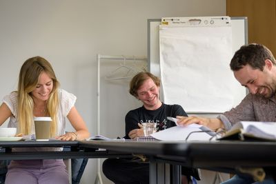 Cressida Bonas, Edmund Digby Jones and Jimmy Walters Photo