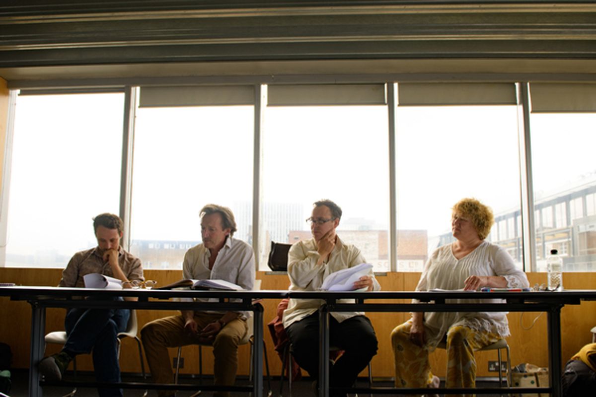 Jimmy Walters, Peter Hamilton Dyer, Robert Stocks and Rosie Ede at 