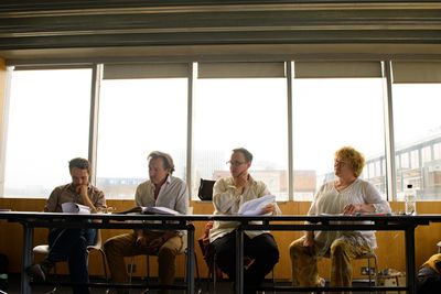 Jimmy Walters, Peter Hamilton Dyer, Robert Stocks and Rosie Ede Photo