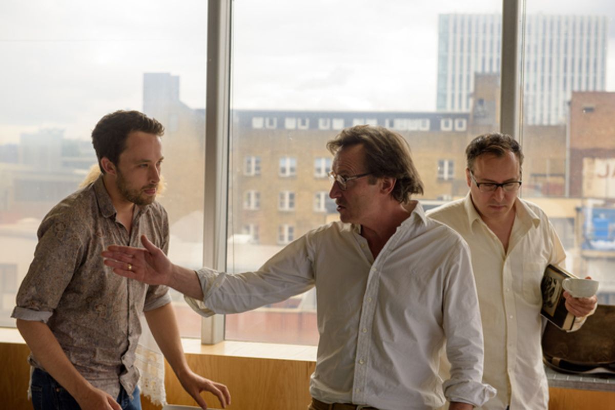 Jimmy Walters, Peter Hamilton Dyer and Robert Stocks at 