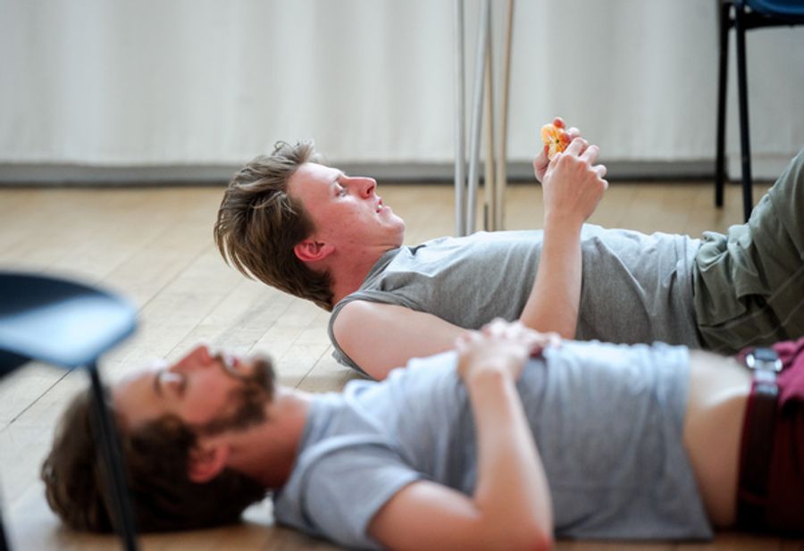 Photo Flash: In Rehearsal for Kieran Hurley's AN INJURY at Ovalhouse Image