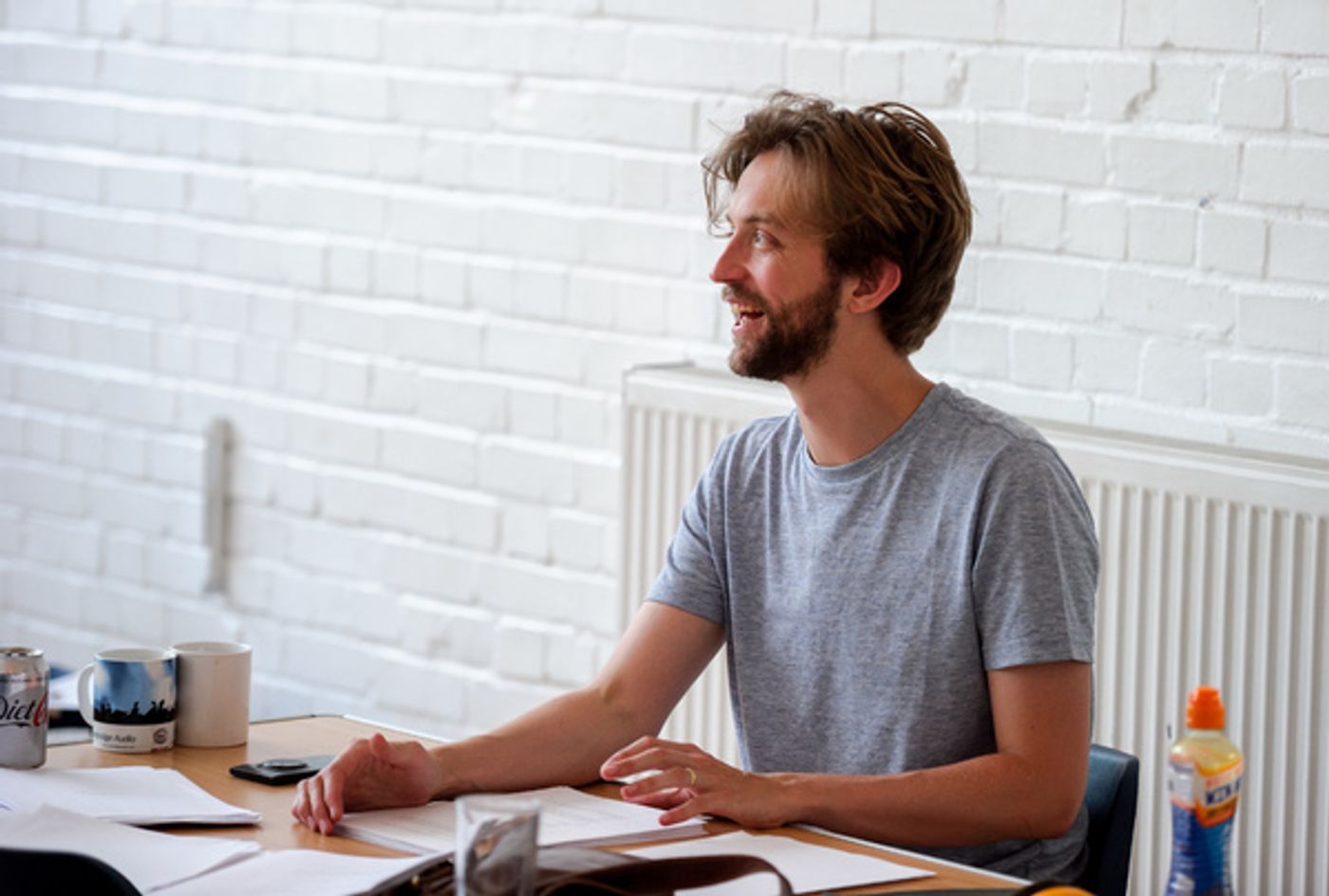 Photo Flash: In Rehearsal for Kieran Hurley's AN INJURY at Ovalhouse  Image