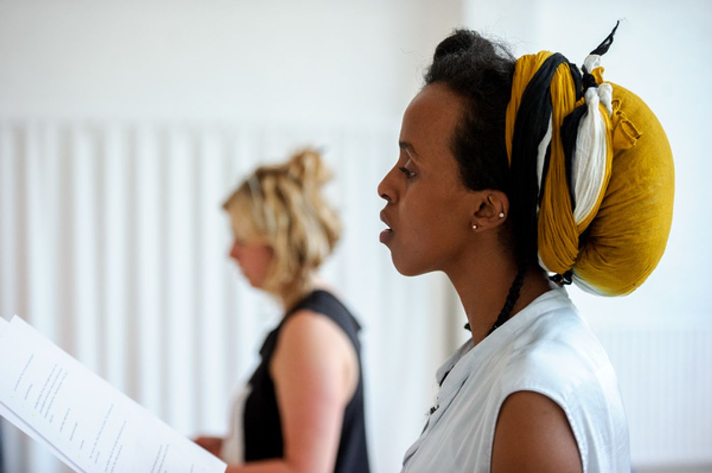 Photo Flash: In Rehearsal for Kieran Hurley's AN INJURY at Ovalhouse  Image