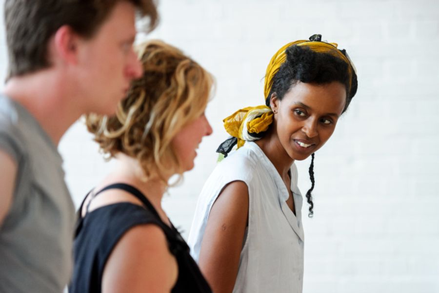 Photo Flash: In Rehearsal for Kieran Hurley's AN INJURY at Ovalhouse Image