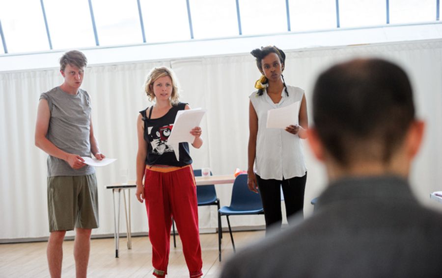 Photo Flash: In Rehearsal for Kieran Hurley's AN INJURY at Ovalhouse Image