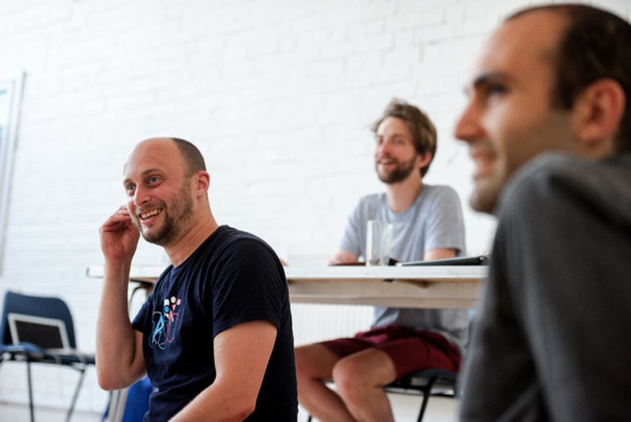 Photo Flash: In Rehearsal for Kieran Hurley's AN INJURY at Ovalhouse Image