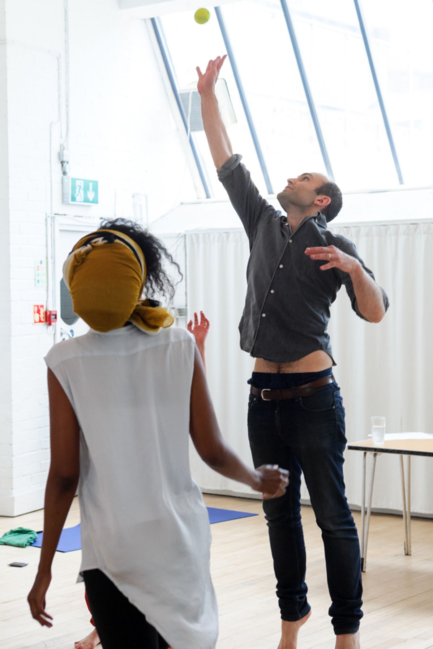 Photo Flash: In Rehearsal for Kieran Hurley's AN INJURY at Ovalhouse  Image