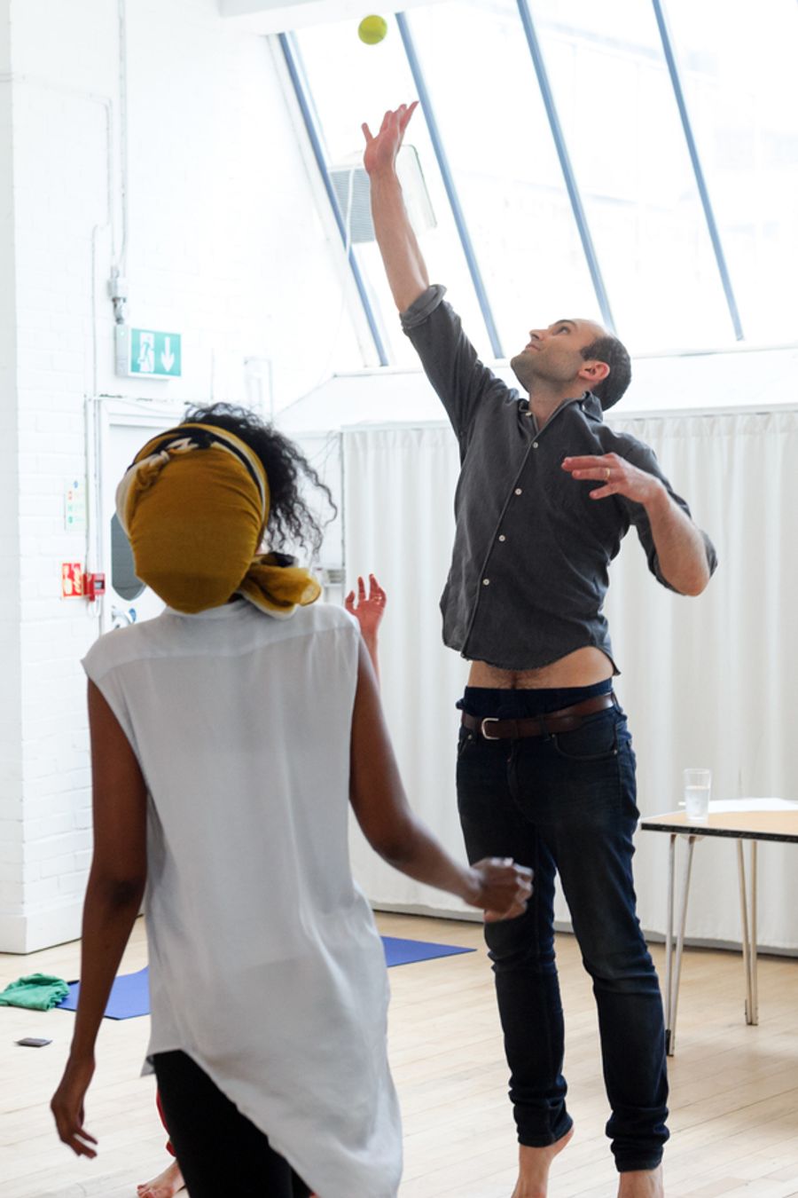 Photo Flash: In Rehearsal for Kieran Hurley's AN INJURY at Ovalhouse Image