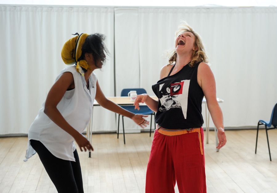 Photo Flash: In Rehearsal for Kieran Hurley's AN INJURY at Ovalhouse Image