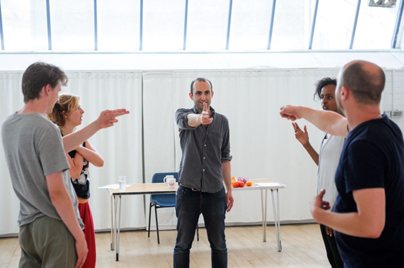 Photo Flash: In Rehearsal for Kieran Hurley's AN INJURY at Ovalhouse  Image