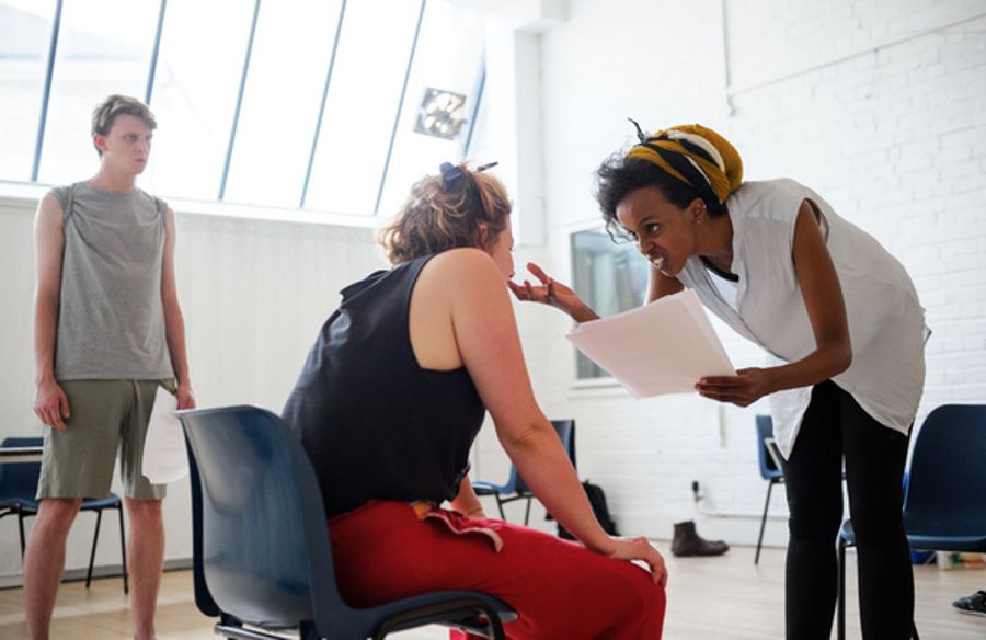 Photo Flash: In Rehearsal for Kieran Hurley's AN INJURY at Ovalhouse Image