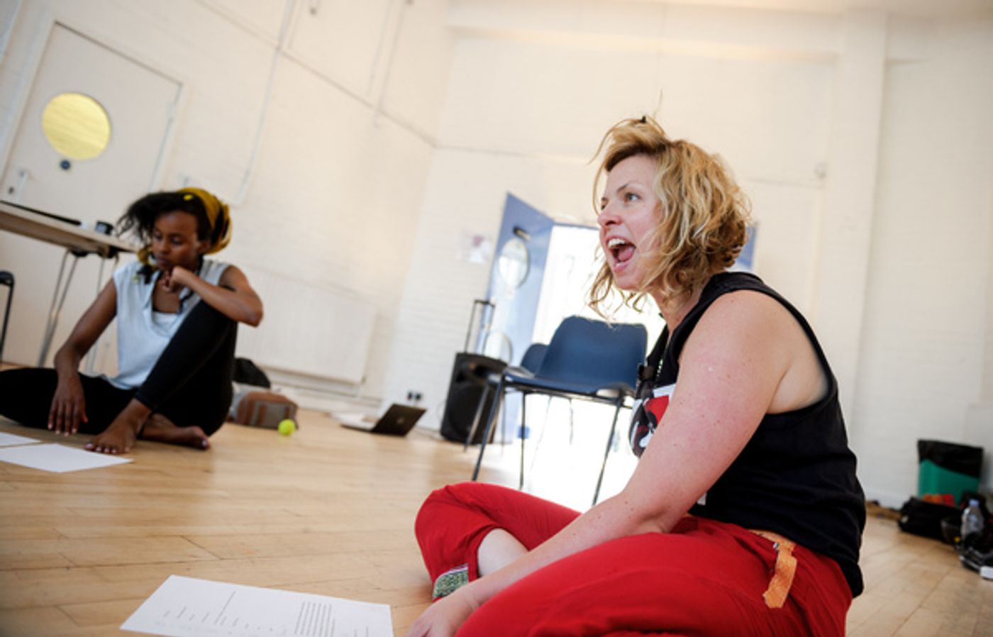 Photo Flash: In Rehearsal for Kieran Hurley's AN INJURY at Ovalhouse  Image