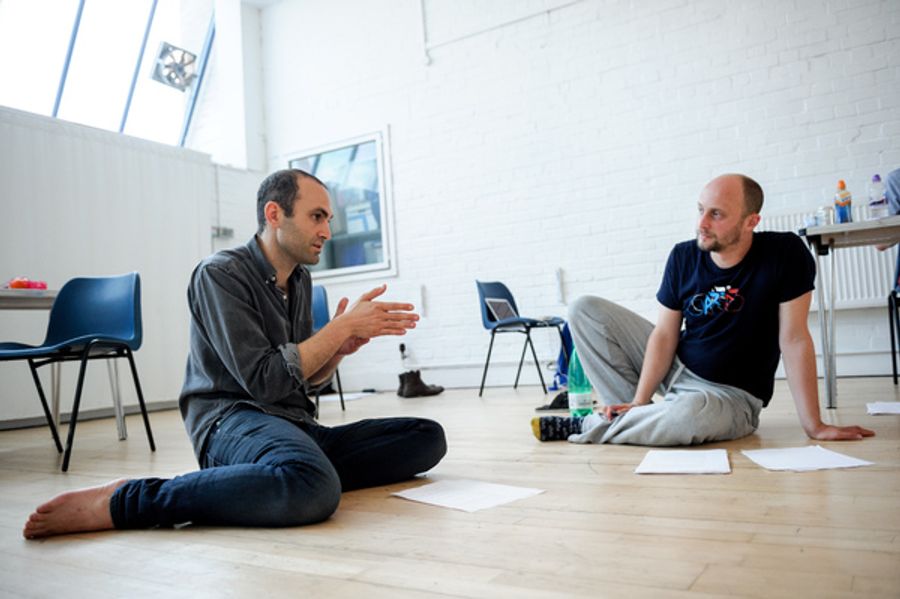 Photo Flash: In Rehearsal for Kieran Hurley's AN INJURY at Ovalhouse Image