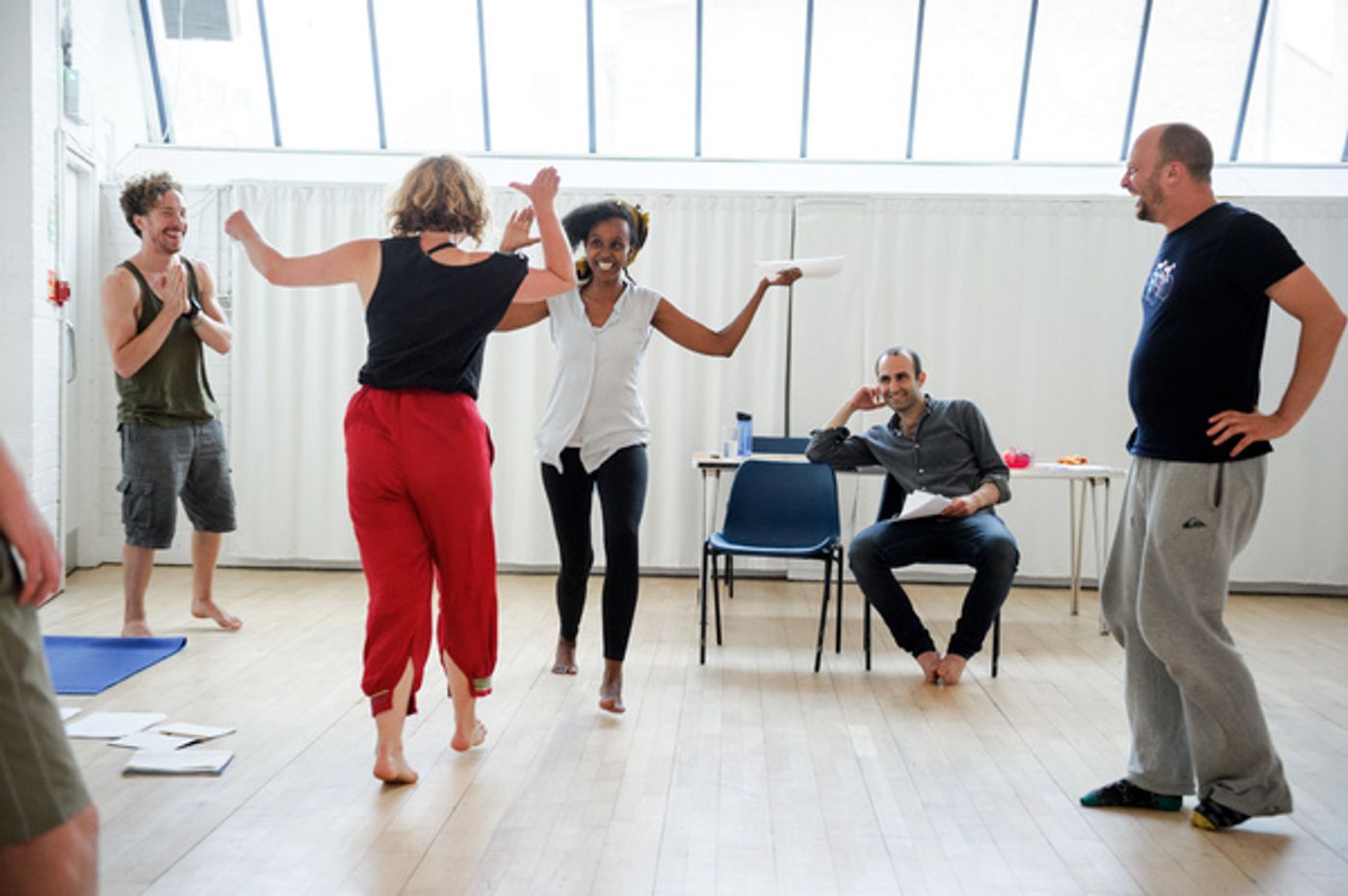 Photo Flash: In Rehearsal for Kieran Hurley's AN INJURY at Ovalhouse  Image