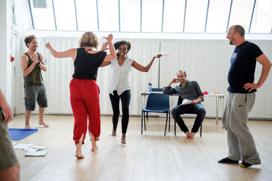 Photo Flash: In Rehearsal for Kieran Hurley's AN INJURY at Ovalhouse Image