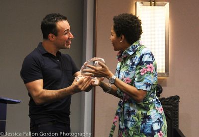 Caesar Samayoa and Allyson Tucker Photo